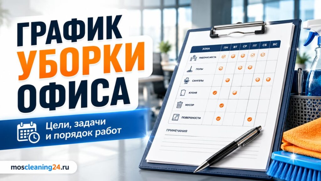 График уборки офиса: цели составления и особенности