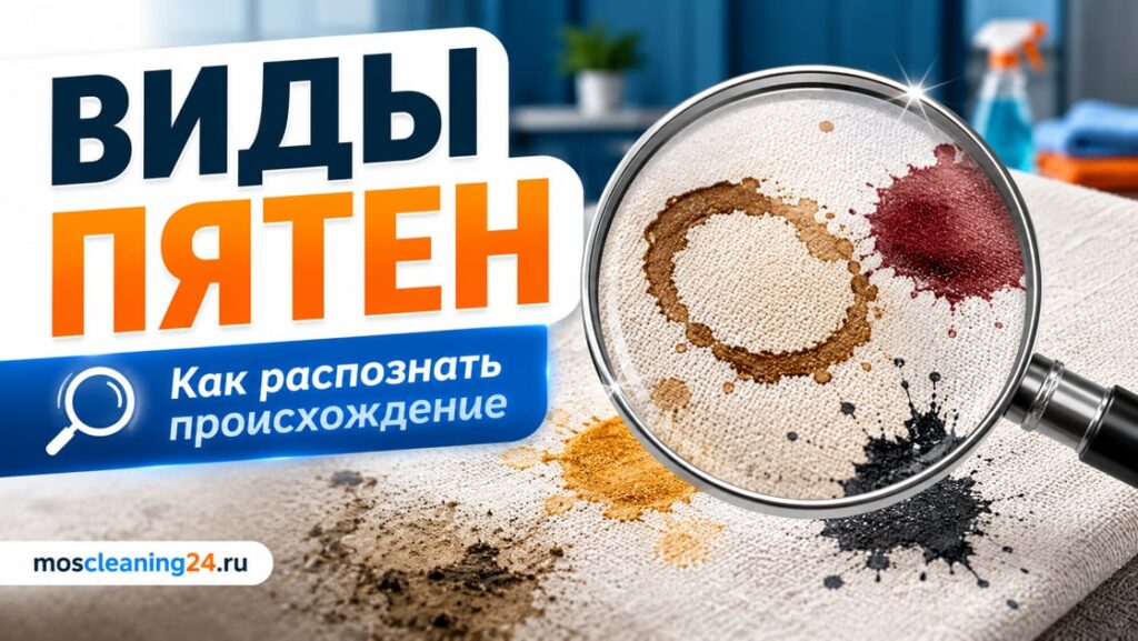 Виды пятен и способы их распознавания