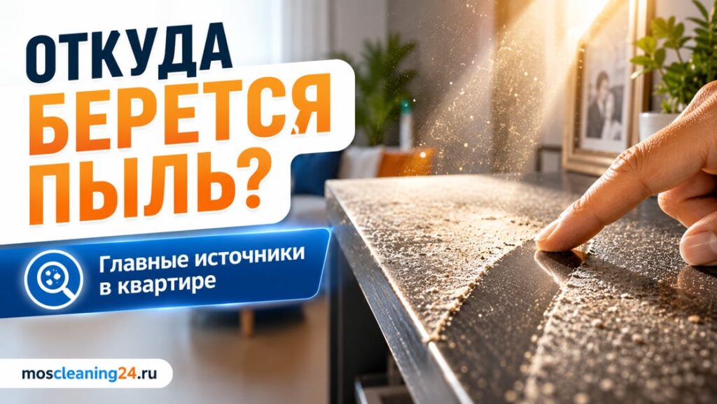 Откуда берется пыль в квартире
